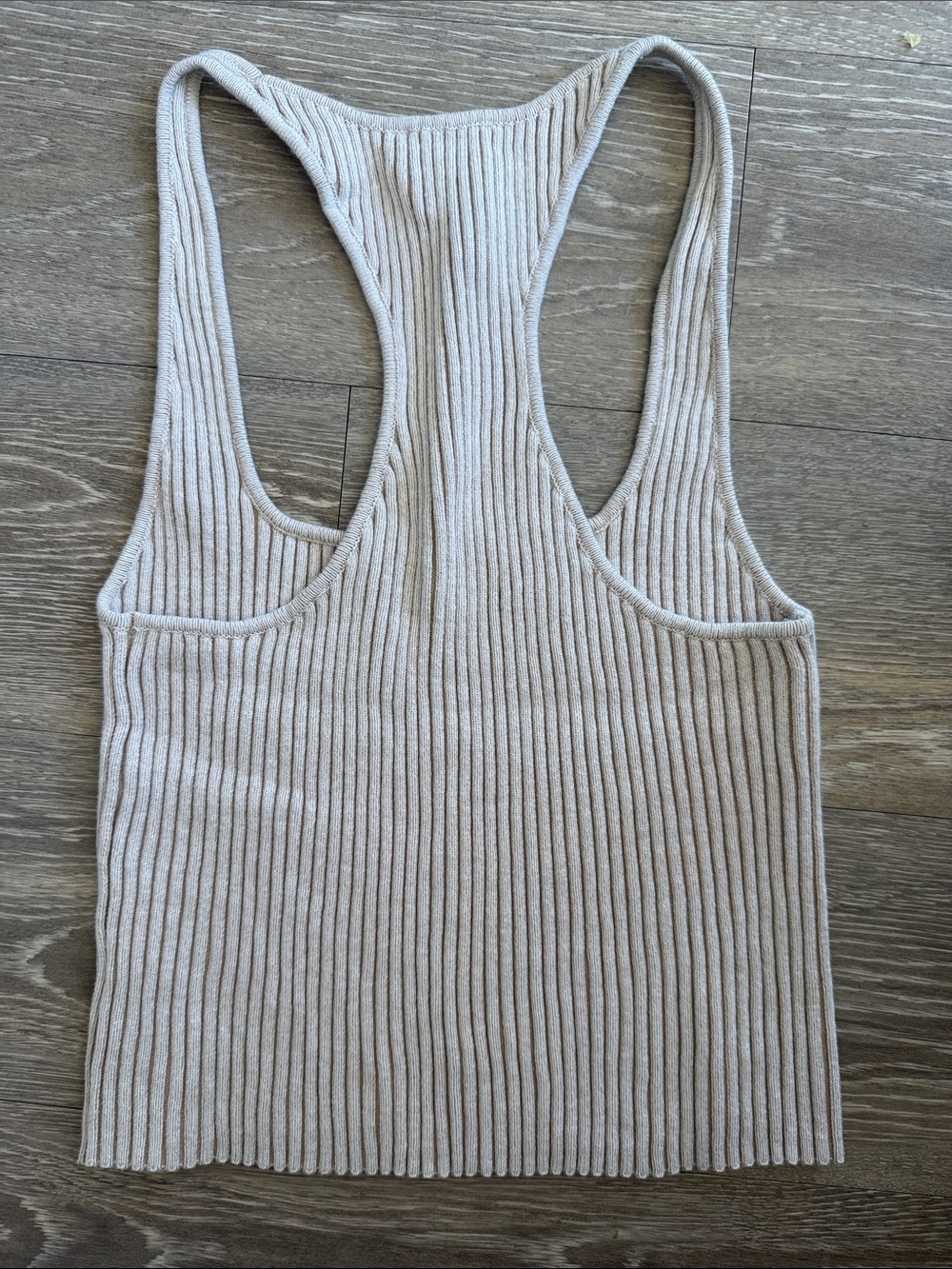 Intimately Free People Ribbed Racerback Tank Top Size Medium - Picture 3 of 3